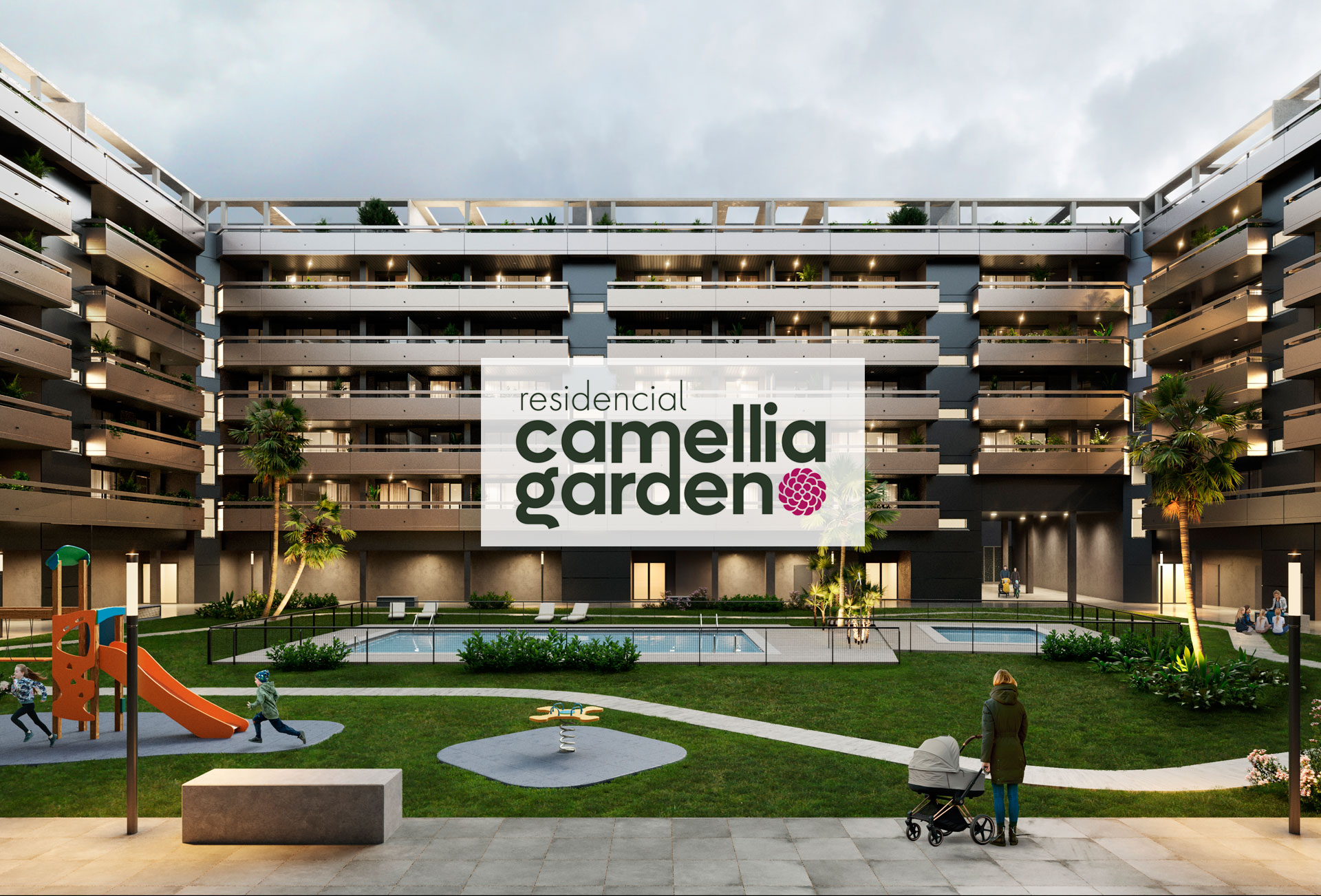 Residencial Camellia Garden viviendas obra nueva Smart Home